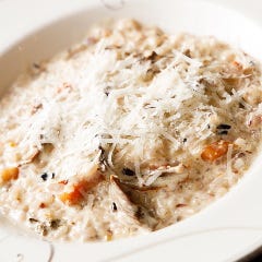 ポルチーニ茸とチーズのリゾット