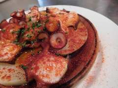 Pulpo a la gallega　タコのガリシア風　