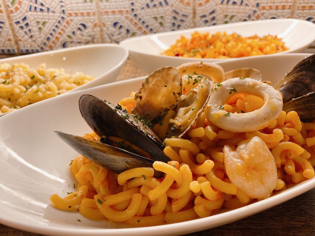 スペインのちょっと居酒屋 バルマル 赤坂見附_スペインのパスタ【フィデウア】食べられるのはバルマルだけ！？