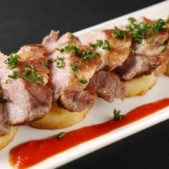 スペインのちょっと居酒屋 バルマル 赤坂見附_スペイン産イベリコ豚の鉄板焼き
