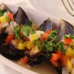 スペインのちょっと居酒屋 バルマル 赤坂見附_ムール貝のヴィネグレットソース