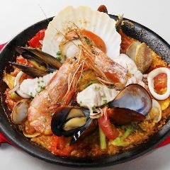 スペインのちょっと居酒屋 バルマル 赤坂見附_◆新鮮魚介のバルマルパエリア