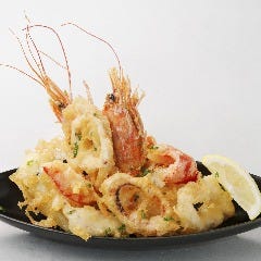 スペインのちょっと居酒屋 バルマル 赤坂見附_海鮮フリット盛り合わせ