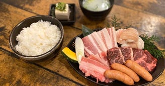 炭火焼肉たむら 蒲生本店 ランチメニュー ぐるなび