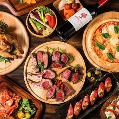 厳選牛を使用した炙り肉寿司が食べ放題のお得なコース！