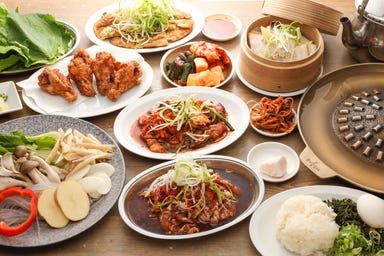 韓国屋台料理とプルコギ専門店 ヒョンチャンプルコギ コースの画像