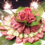 【肉ケーキでサプライズ0円】
対象コースでご利用可◆記念日/誕生日/デートに