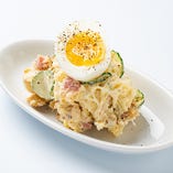 「下川六〇酵素卵」と北海道産丸ごとじゃがいものポテトサラダ
