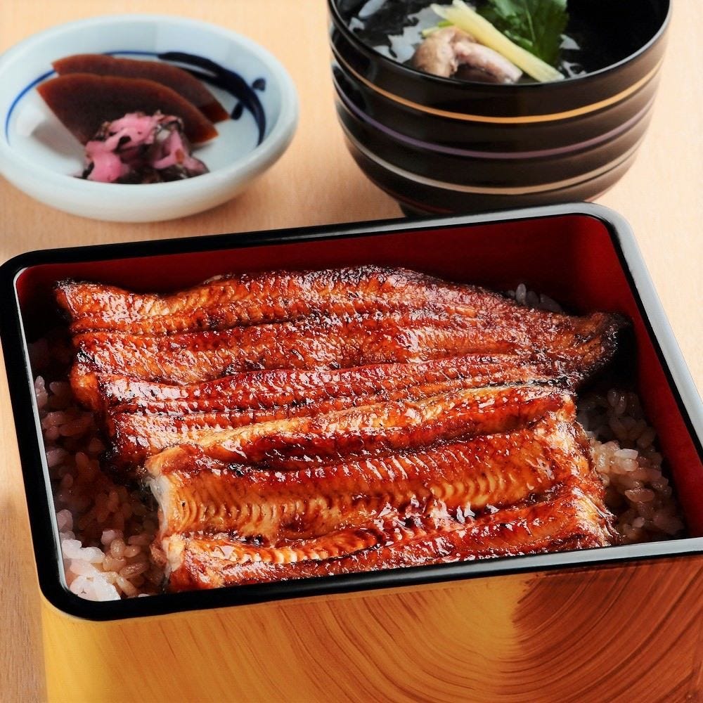 国産鰻を使用した東京風鰻料理