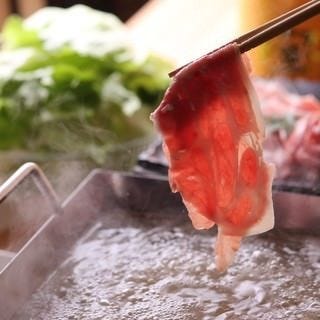 しゃぶしゃぶ・個室居酒屋 豚吟 東岡崎店_◆平日限定◆しゃぶしゃぶ含む120分食べ飲み放題コース3000円