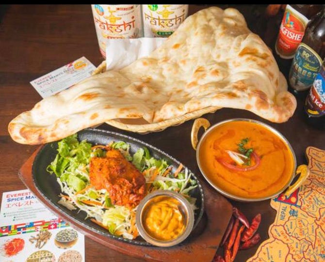 Everest Tandoori 阪急中津 茶屋町 中崎町 インドカレー ぐるなび
