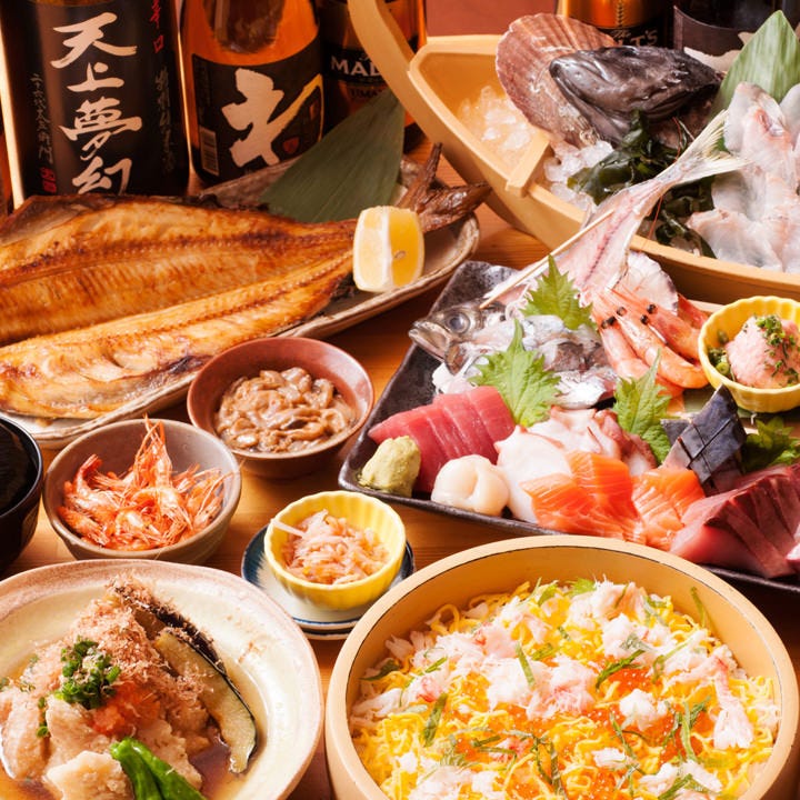 2時間飲み放題付 魚虎満喫コース 満足必至 厳選素材使用 全11品 企業宴会 飲み会の詳細 虎ノ門 海鮮個室居酒屋 魚虎 虎ノ門 居酒屋 ぐるなび