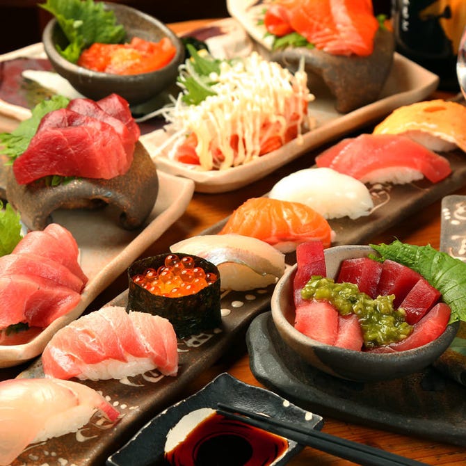 深井水産直送とれたて酒場 活け活け 魚 魚 堺 居酒屋 ぐるなび