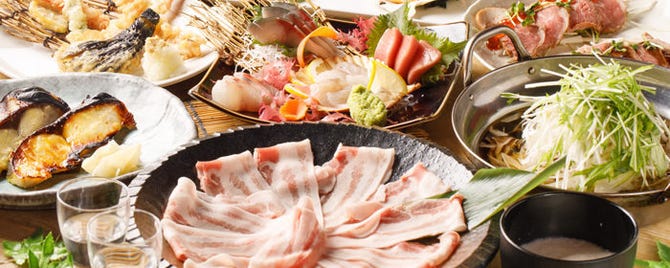 江戸個室 とろろしゃぶしゃぶ にっぽん市 池袋 居酒屋 ぐるなび