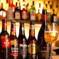 スペイン産のビールも多数ございます。