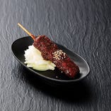 味噌串カツ　1本
味噌ダレで食べるのが名古屋メシ！！