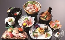 ◆お寿司中心の会席料理を堪能
