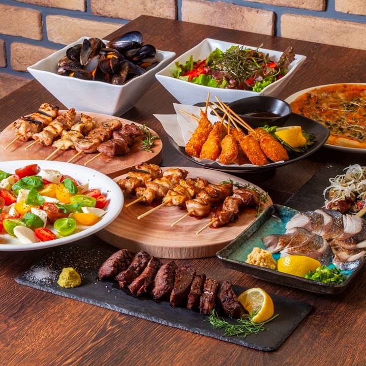 串ダイニング たけぞう メニュー：飲み放題付き宴会 ぐるなび