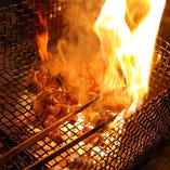 炭火で焼き上げるから美味しさが断然違います。