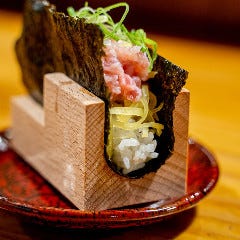 トロたく手巻き寿司