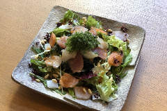 割烹 登喜和_海鮮サラダ