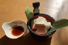 割烹 登喜和_すくい豆腐