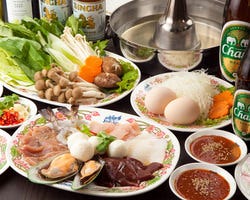 ゲウチャイ 新宿店_とにかくお薦めタイすきセット