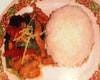 ガイ パッ キンオン ラッカオ
鶏肉とキクラゲのショウガ炒めご飯