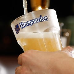 希少な樽生ヒューガルデンが飲める！キンキンに冷やしてご提供♪
