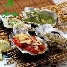 浜名湖　焼き牡蠣セット　～お好みのソースで～