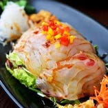 鯛サラダ（小菜）
