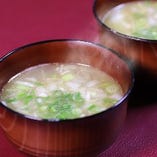 大山鶏 白湯スープ