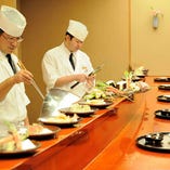 天ぷらディナーコース～天ぷらカウンターのご利用～