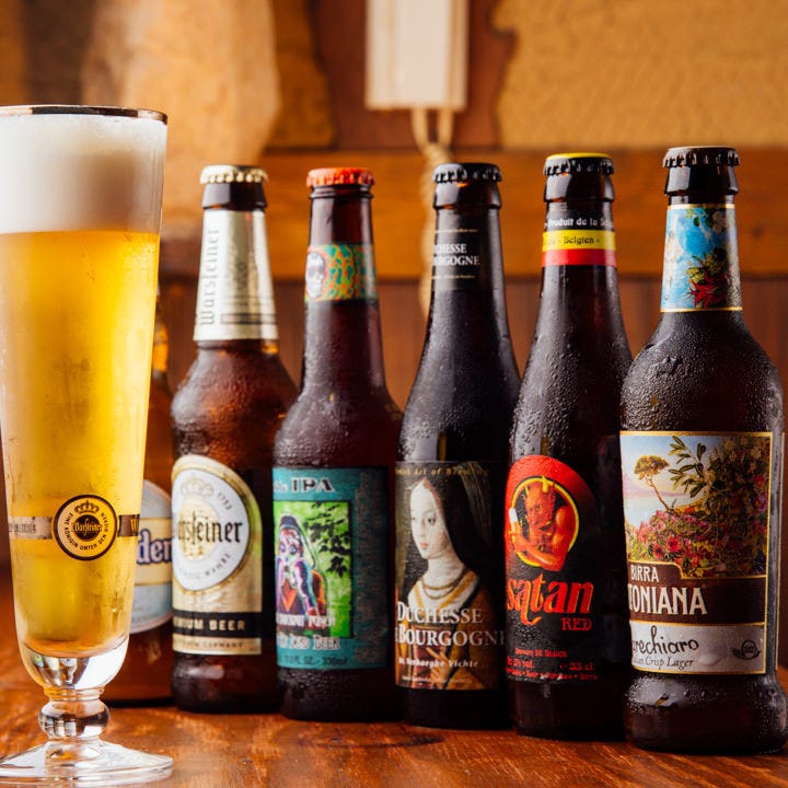 30種類以上の世界のビールが大集合