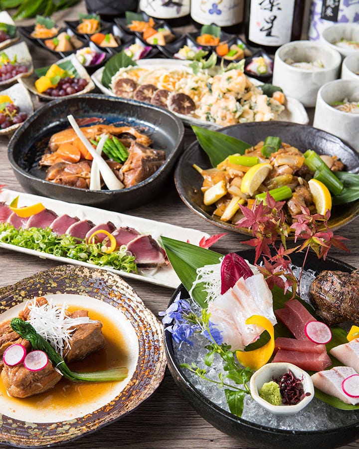 肉と鮮魚と日本酒 夜一 難波店 料理 ドリンク ぐるなび