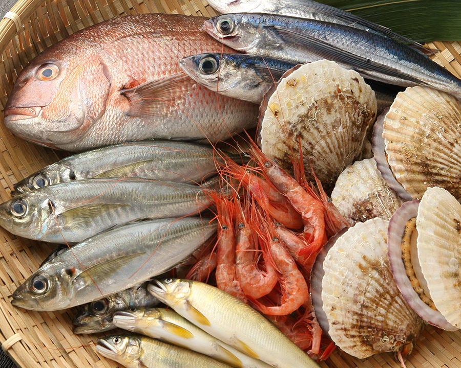 市場直送の鮮魚！