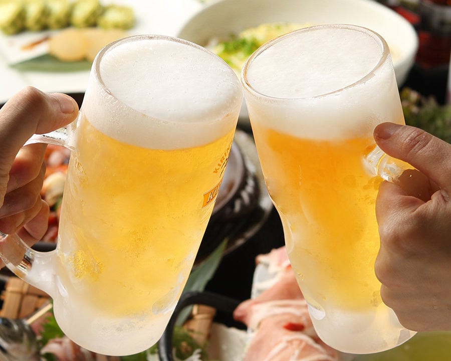 今日の宴に乾杯！
