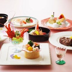 お祝いごとに銀座自慢の会席を。