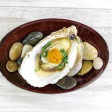 【定番オススメ】ウニと牡蠣醤油の焼き牡蠣