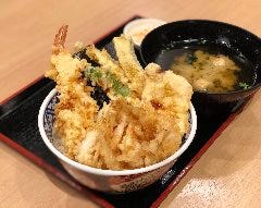 海老天丼こし