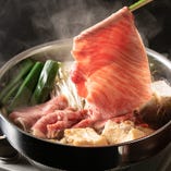 創業75年を迎える老舗日本料理店がつくる
近江牛のすき焼き・しゃぶしゃぶをお愉しみください
