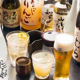 【ドリンク豊富】
厳選日本酒など多彩なドリンクをご堪能あれ