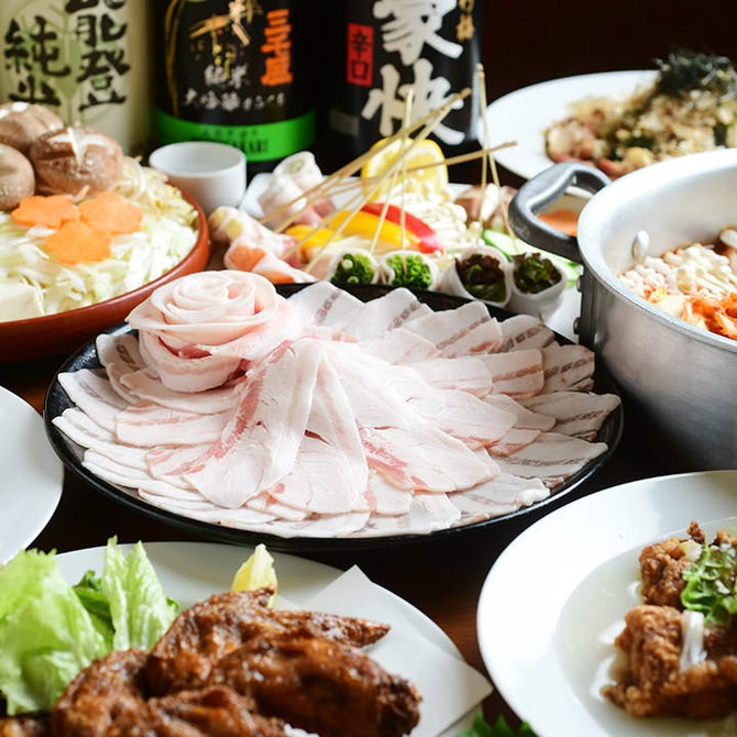 あぐー豚しゃぶ 居酒屋 はくりゅう 個室 錦 栄周辺 居酒屋 ぐるなび