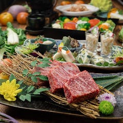 花殿 ka‐den 天王寺ミオ 近江牛一頭買い牧場直送店 メニュー