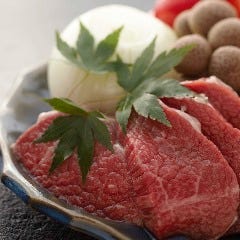 オリジナル鳥海山溶岩プレートでじっくり焼いてお召し上がりを
