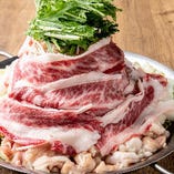 ワンランク上の黒毛和牛肉鍋☆とろけるお肉を堪能して下さい。