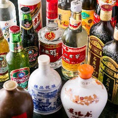 甕出し紹興酒や青島ビール・杏露酒など中国酒を種類豊富にご用意
