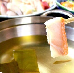 海鮮ゆずしゃぶしゃぶ鍋やセイロ蒸しが主役の飲放付ｺｰｽ
