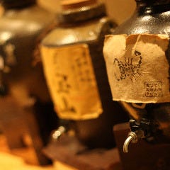 プラス500円で有名銘柄 焼酎、日本酒、梅酒、ワインが飲み放題に