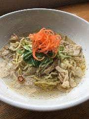 ゆばチーノらーめんAglio Orio Peperoncino